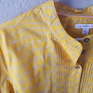 Isaac Mizrahi Yellow Tunic